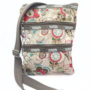 LeSportsac Classic 3-zip Crossbody